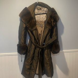 Made in Italy , rabbit fur, size 46, large